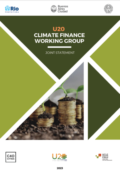 U20 Climate Finance Working Group Final Statement Cover_2023